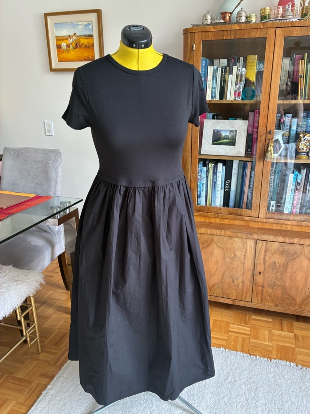 NWOT Joie Black Maxi Dress with Pockets
